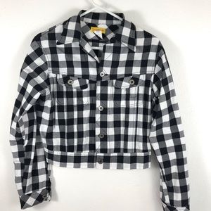 Bernie Dexter Black Gingham Jacket Rockabilly Pinup clothing